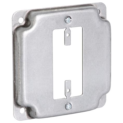 junction box plate|4x4 single outlet cover plate.